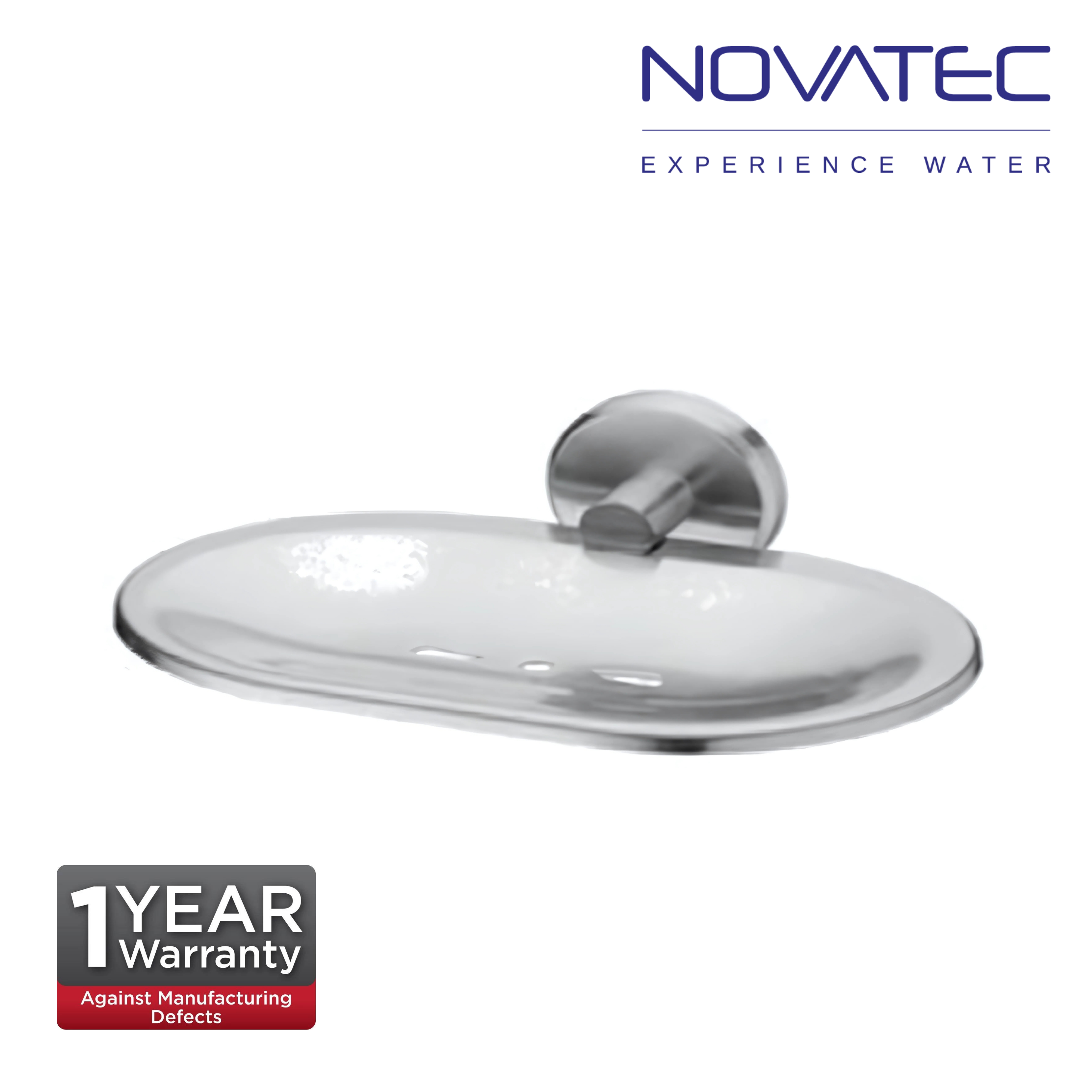 Novatec IDA23300 Chrome Plated Soap Holder (NV23305A)